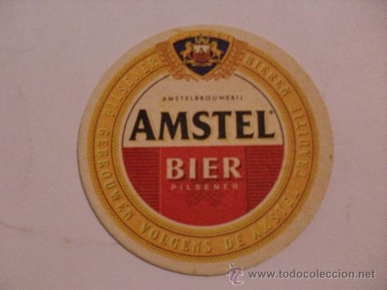 Coleccionismo de cervezas: Posavasos cerveza Holandesa Amstel