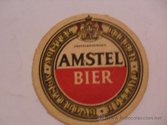 Coleccionismo de cervezas: Posavasos cerveza Holandesa Amstel