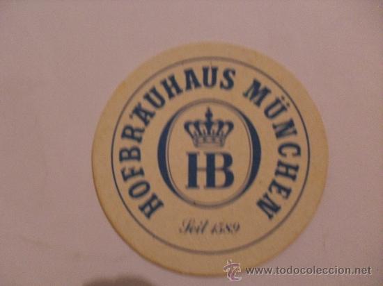 Collectable Beer: Posavasos cerveza Alemana Hofbr&auml;uhaus