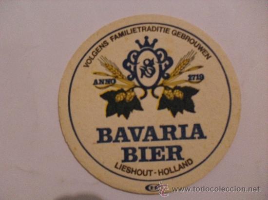 Coleccionismo de cervezas: Posavasos cerveza Holandesa Bavaria