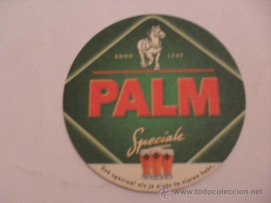 Coleccionismo de cervezas: Posavasos cerveza PALM