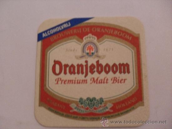 Coleccionismo de cervezas: Posavasos cerveza Holandesa ORANJEBOOM