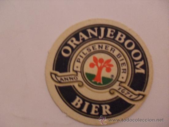 Coleccionismo de cervezas: Posavasos cerveza Holandesa ORANJEBOOM