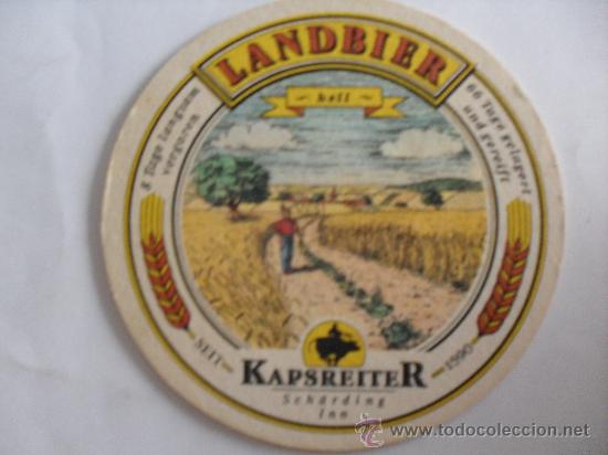 Sammeln von Brauereiartikeln: posavasos cerveza austriaca Kapsreiter