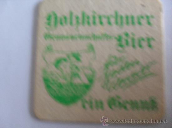 Coleccionismo de cervezas: Posavasos cerveza Alemana Holskirchner