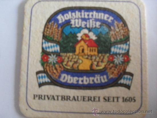 Coleccionismo de cervezas: Posavasos cerveza Alemana Holskirchner