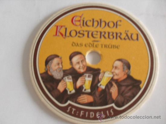 Coleccionismo de cervezas: posavasos cerveza Suiza Klosterbr&auml;u