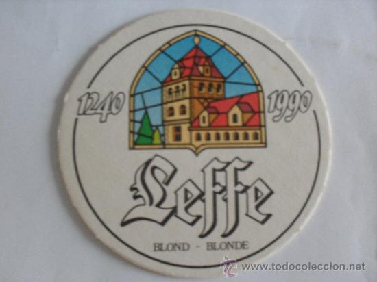 Collezionismo di birre: posavasos cerveza Leffe