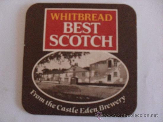 Coleccionismo de cervezas: Posavasos cerveza Whitbread Scotch