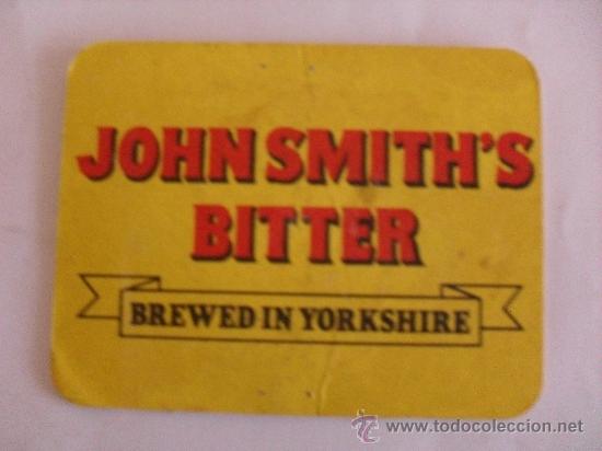 Coleccionismo de cervezas: Posavasos John Smith's