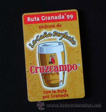 Coleccionismo de cervezas: DESPLEGABLE RUTA CRUZCAMPO GRANADA 99 - CERVEZA - INCLUYE VARIOS PLANOS PARCIALES CON LAS RUTAS