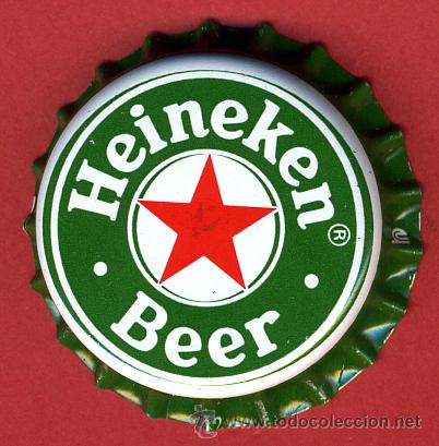Coleccionismo de cervezas: CHAPA CERVEZA , HEINEKEN BEER , ORIGINAL , A122