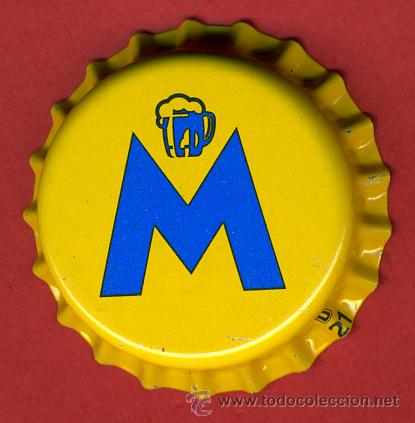 Coleccionismo de cervezas: CHAPA CERVEZA , MORITZ AMARILLA , ORIGINAL , A208