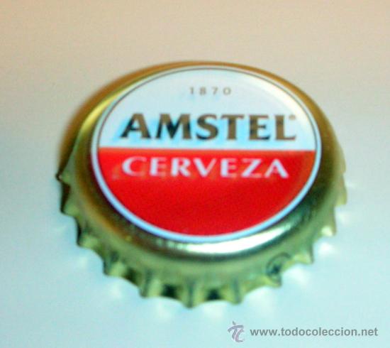 Coleccionismo de cervezas: TAPON CORONA (Chapa) de cerveza  . AMSTEL
