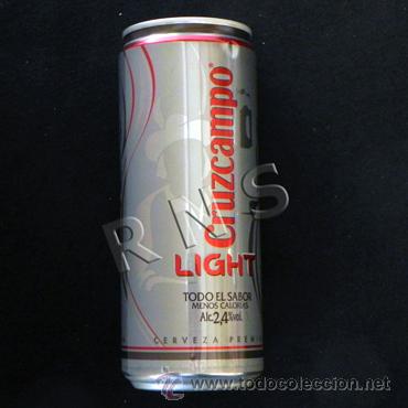 Coleccionismo de cervezas: LATA DE CERVEZA CRUZCAMPO LIGHT - VAC&Iacute;A - BEBIDA ESPA&Ntilde;A - OTRAS LATAS DE BEBIDAS EN VENTA BOTE