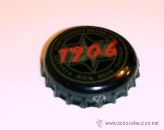 Coleccionismo de cervezas: TAPON CORONA (Chapa) de cerveza  .1906