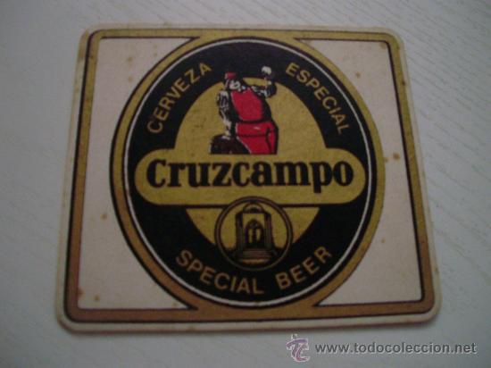 Coleccionismo de cervezas: POSAVASO DE CERVEZA ESPECIAL CRUZCAMPO