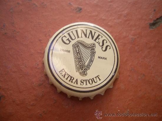 Coleccionismo de cervezas: TAP&Oacute;N CORONA BOTTLE CAP CHAPA TAPPI CERVEZA GUINNESS.NIGERIA.FAB. CHAPA: DAP.-LOTE N. 1234--CARMANJO