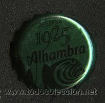 Coleccionismo de cervezas: Chapa Alhambra - Foto 1