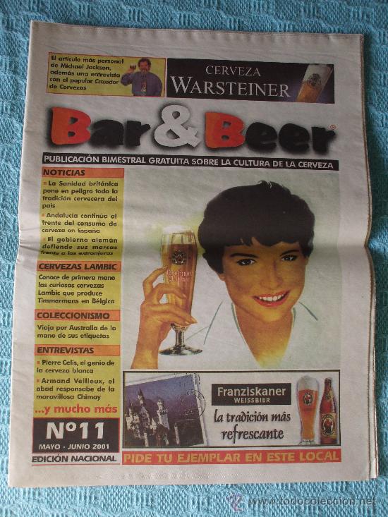 Collectable Beer: periodico sobre la cerveza - BAR & BEER n&ordm; 11 -ver otros n&uacute;meros en descripci&oacute;n-