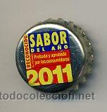 Coleccionismo de cervezas: CHAPA CERVEZA - san miguel selecta n&ordm; R3106 - sabor 2011 - FAB. TCI -c14