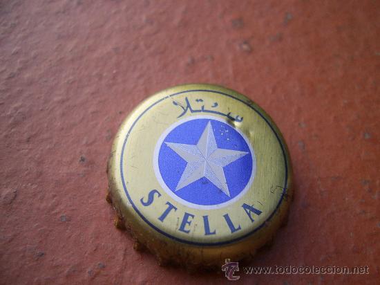 Coleccionismo de cervezas: TAP&Oacute;N CORONA BEER BOTTLE CAP CHAPA CERVEZA STELLA.EGIPTO.(3) FAB.CHAPA:DAP--LOTE N.1378--CARMANJO