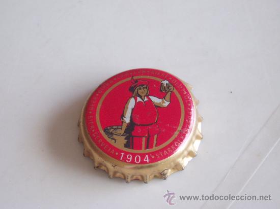 Coleccionismo de cervezas: Chapa de cerveza Cruzcampo - factor&iacute;a dap