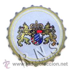 Coleccionismo de cervezas: CHAPA CERVEZA ALEMANA KONIG LUDWIG - ALEMANIA EUROPA - BEBIDA - ESCUDO CON LEONES -