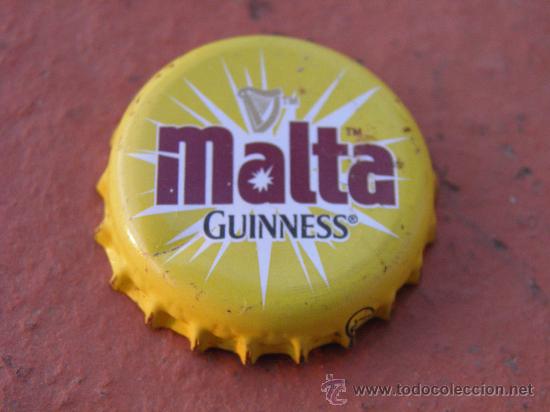 Coleccionismo de cervezas: TAP&Oacute;N CORONA BEER BIRRA CHAPA MALTA GUINNESS. NIGERIA.FAB.CHAPA: DAP. --LOTE N. 1505--CARMANJO