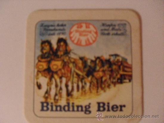 Coleccionismo de cervezas: Posavasos cerveza Binding - Foto 1