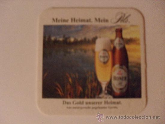 Colecionismo de cervejas: Posavasos cerveza Hirsch