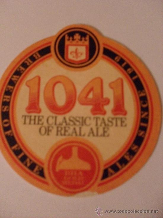 Coleccionismo de cervezas: Posavasos cerveza 1041