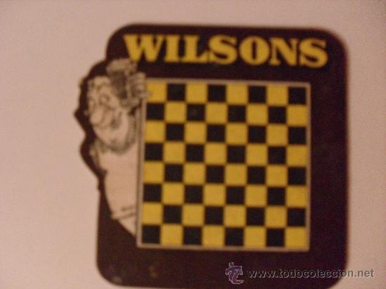 Coleccionismo de cervezas: Posavasos cerveza Wilsons - Foto 1