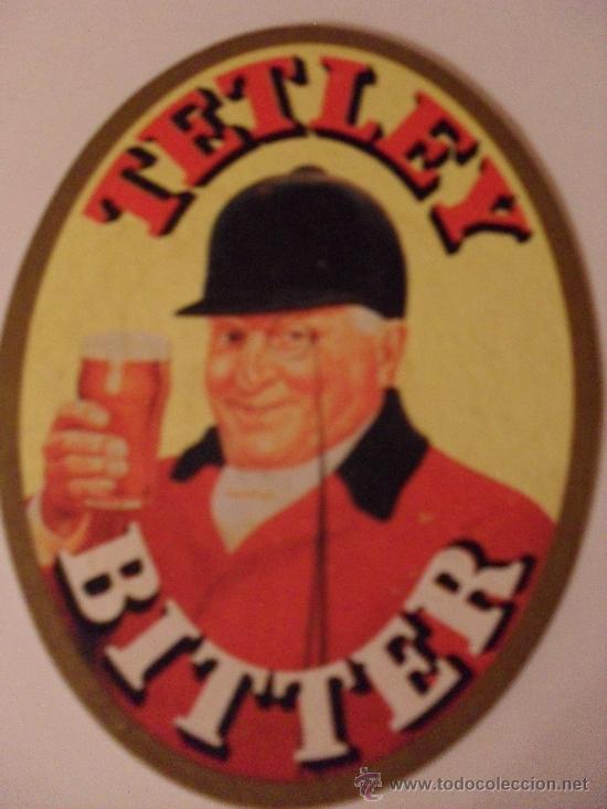 Coleccionismo de cervezas: Posavasos cerveza Tetley