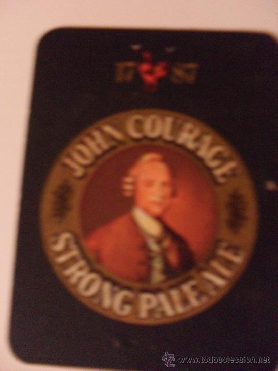 Coleccionismo de cervezas: Posavasos cerveza John Courage