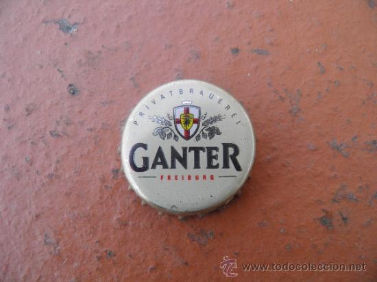 Collezionismo di birre: ANTIGUA CHAPA CERVEZA BIER BEER GANTER. ALEMANIA. FAB. CHAPA: DAP. A&Ntilde;OS 80.---LOTE N. 1577-CARMANJOI