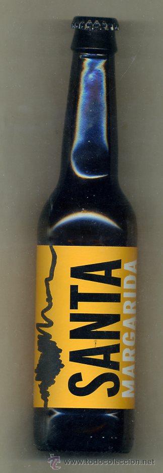 Collezionismo di birre: botella cerveza 33cl - santa margarida / girona - cad. 2012 - vacia con chapa .
