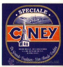 Sammeln von Brauereiartikeln: POSAVASOS PUBLICIDAD CERVEZA BELGA  CINEY