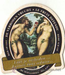 Sammeln von Brauereiartikeln: POSAVASOS PUBLICIDAD CERVEZA DE VERBODEN VRUCHT