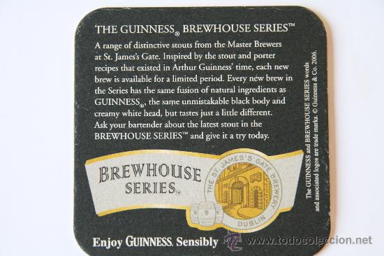 Coleccionismo de cervezas: POSAVASOS CERVEZA GUINNESS - Foto 2