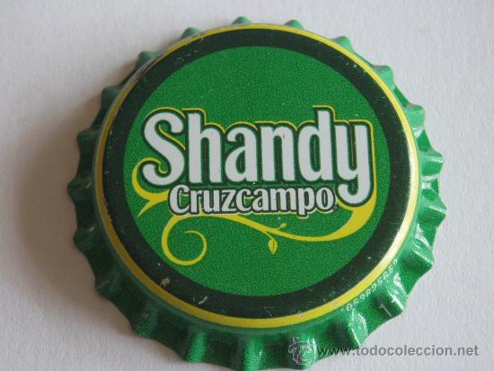 Coleccionismo de cervezas: CHAPA CERVEZA SHANDY CRUZCAMPO - FACTORIA U (SIN USAR)
