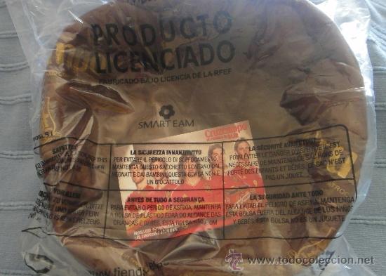 Coleccionismo de cervezas: BALON DE FUTBOL PROMOCION CERVEZA CRUZCAMPO