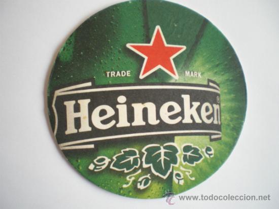 Coleccionismo de cervezas: POSAVASOS CERVEZA HEINEKEN