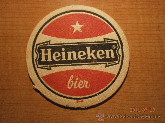 Coleccionismo de cervezas: POSAVASOS CERVEZA HEINEKEN BIER