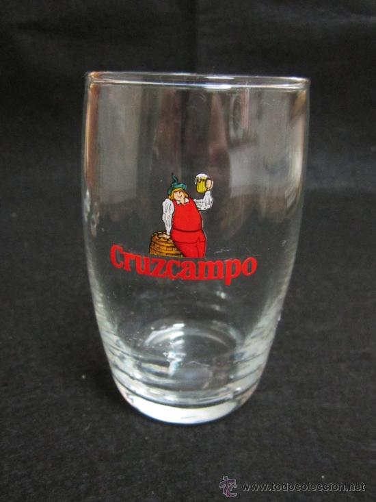 Coleccionismo de cervezas: VASO DE CERVEZA CRUZCAMPO