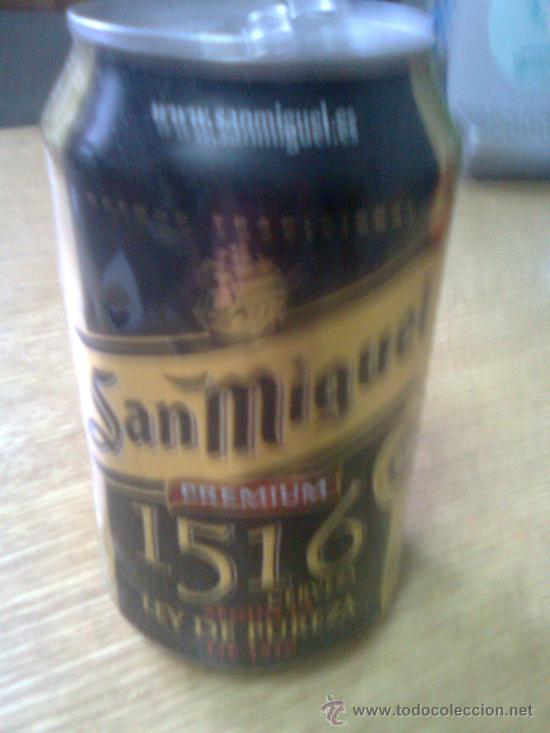 Coleccionismo de cervezas: Lata de cerveza San Miguel 1516 33cl.