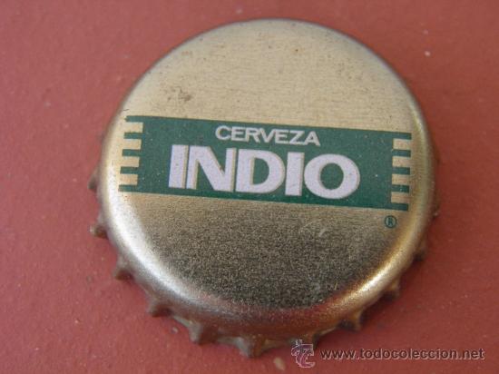 Coleccionismo de cervezas: BOTTLE CAP BEER BIRRA PIVO CHAPA CERVEZA INDIO (1). M&Eacute;XICO/M&Eacute;JICO. ---LOTE N. 134------CARMANJO