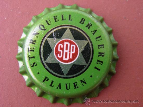 Coleccionismo de cervezas: ANTIGUA CHAPA BIRRA BIER BEER CERVEZA STERNQUELL (1) A&Ntilde;OS 80/90. ALEMANIA.---LOTE. N. 1826-CARMANJO