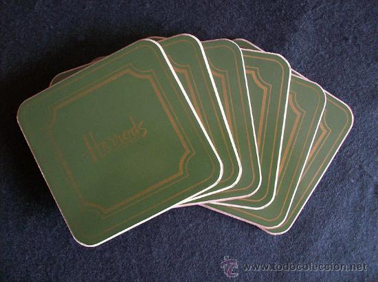 Coleccionismo de cervezas: JUEGO DE POSAVASOS HARRODS - Foto 5
