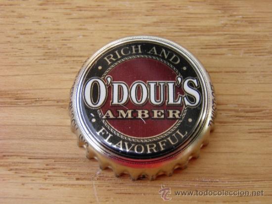 Coleccionismo de cervezas: ANTIGUA CHAPA CERVEZA BIRRA BEER O'DOUL'S. ANHEUSER BUSCH. E.E.U.U./U.S.A.-LOTE N. 1896--CARMANJO